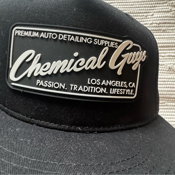 Chemical Guys Black Trucker Snapback Hat 🖤 - Picture 3 of 7